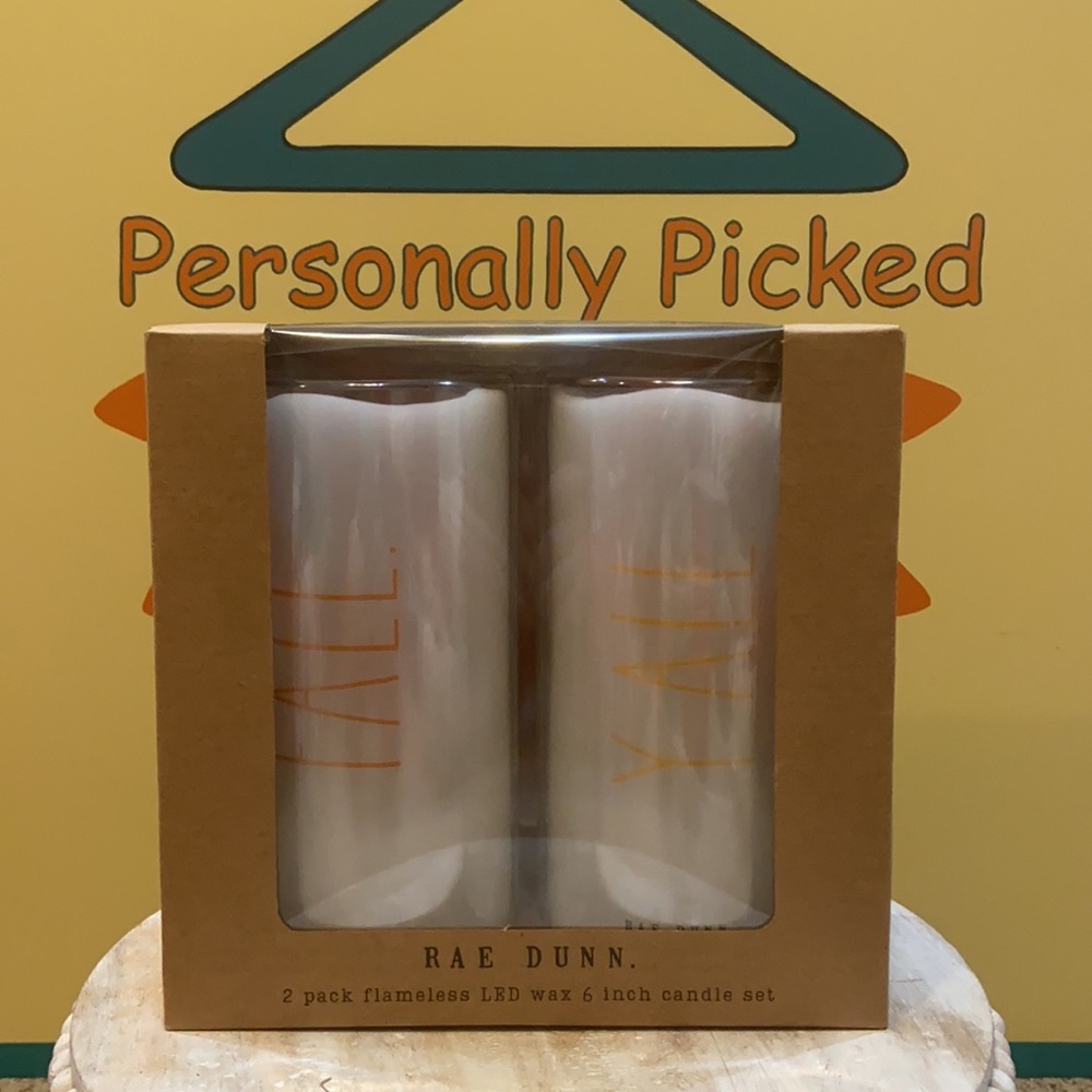 Rae Dunn FALL Y’ALL Flameless LED Candles